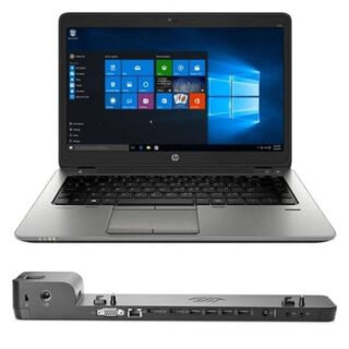 Notebook HP EliteBook 840 G1 + Docking station HP 2013 UltraSlim D9Y32AA With 90W Charger