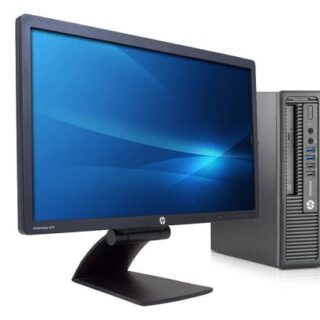 PC sestava HP EliteDesk 800 G1 USDT (GOLD) + 23" HP EliteDisplay E231 Monitor (Quality Silver)