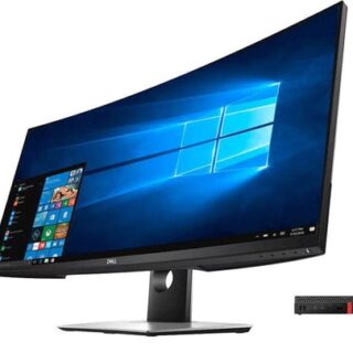 PC sestava Lenovo ThinkCentre M920q Tiny (GOLD) + 34" UltraSharp P3418HW Curved Ultrawide Monitor