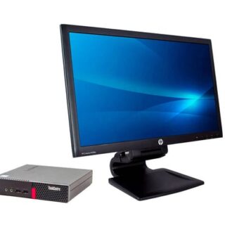 PC sestava Lenovo ThinkCentre M910q Tiny + 23" HP Compaq LA2306x FullHD Monitor (Quality Silver)