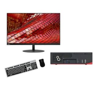PC set Fujitsu Esprimo D538 + Monitor Lenovo ThinkVision T27i-10 27"