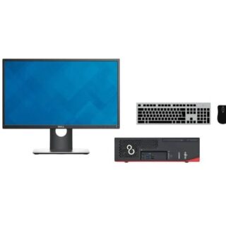 PC sestava Fujitsu Esprimo D738 + Monitor Dell Professional P2417H 24"