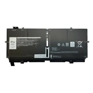 Notebook battery Replacement for Dell XPS 7390 2-in-1 (PN: 52TWH)