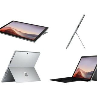 Notebook Microsoft Surface Pro 7+ Platinum (16GB) (256GB) (Touchscreen)
