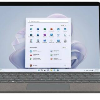 Notebook Microsoft Surface Pro 9 Platinum (8GB) (256GB) (Touchscreen)