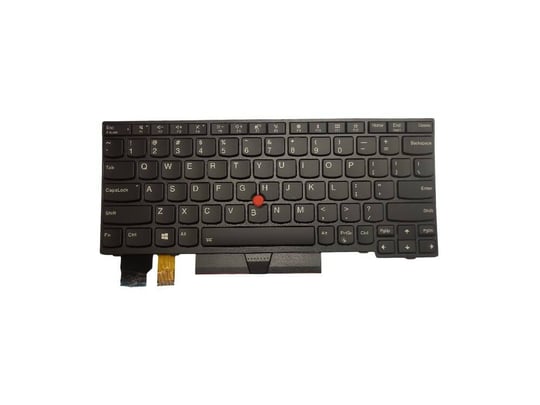 Notebook keyboard Lenovo US for ThinkPad X280 X395 (PN: SN20P33430)