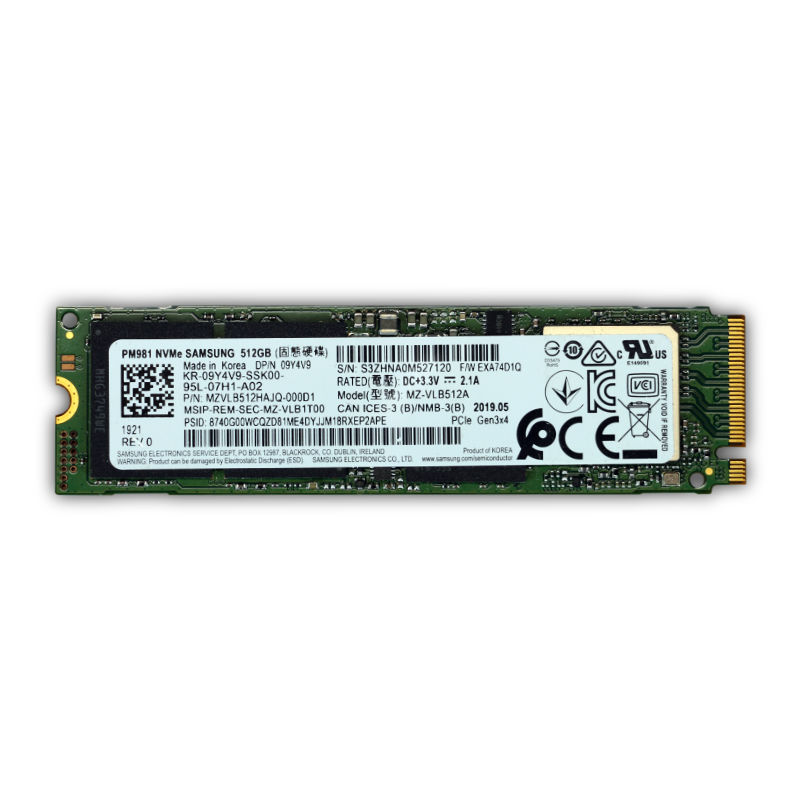 512GB SSD M.2 NVMe