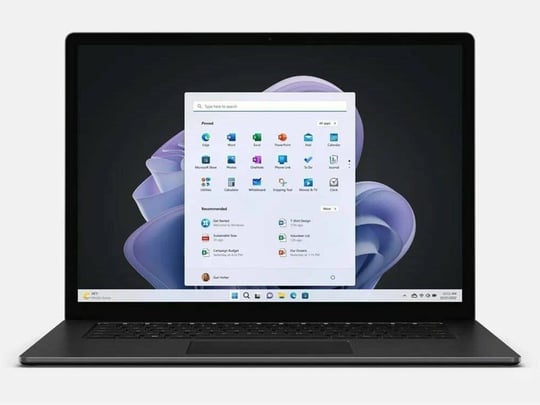 Notebook Microsoft Surface Laptop 5 Matte Black (13.5) (16GB) (256GB) (Touchscreen)