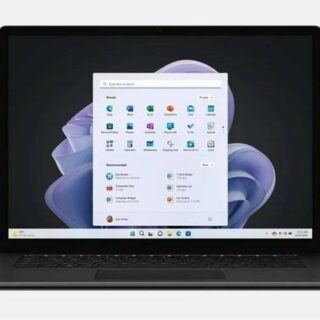 Notebook Microsoft Surface Laptop 5 Matte Black (16GB) (512GB) (Touchscreen)