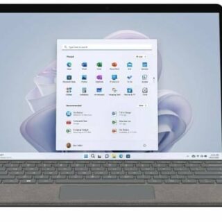 Notebook Microsoft Surface Pro 9 Platinum (8GB) (256GB) (Touchscreen)